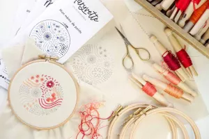 Atelier - Mon mémo de points de broderie
