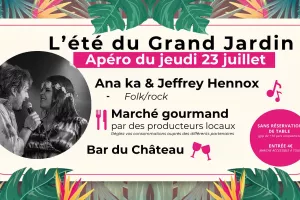 Apéro du jeudi 23 juillet - Ana Ka & Jeffrey Hennox