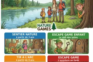 Nature Games au lac du Tolerme