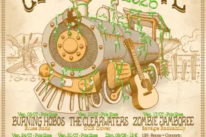 Le Saulnois D'rails - concert de Blue Cat Band