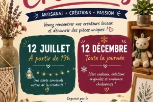 Marché créateurs à Val-du-Mignon