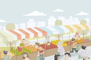 Marché nocturne