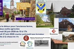Un détour au sein d'une ancienne ferme labellisée Fondation du Patrimoine à Vendin-les-Béthune dans le Pas-de-Calais
