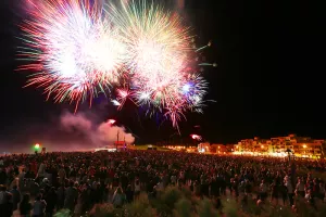 Bal et Feu d'artifices du 15 août à Biscarrosse