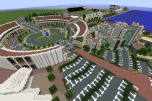 Martigues dans Minecraft
