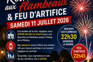 Fête nationale 11 Juillet 2026 - REPORTÉE samedi 12 Septembre