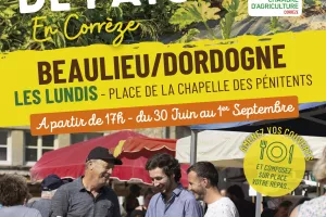 Marché des Producteurs de Pays de Beaulieu sur Dordogne