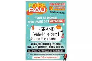 Foire de Pau: "LE GRAND VIDE-PLACARD DE LA RENTRÉE"
