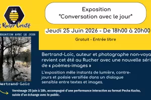 Vernissage exposition : Conversation avec le jour
