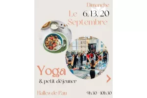 Halles de Pau - Yoga: les matinales bien-être