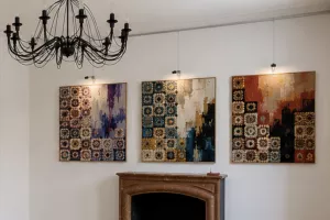 EXPOSITION "AU FIL DES OEUVRES" - UNE EXPOSITION DE CREATIONS COLLABORATIVES - CHEZ ARABESQUE