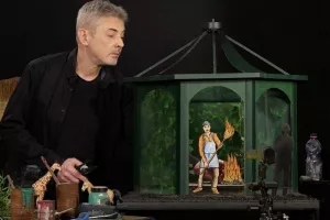 Hortulanus mirabilis (L’étrange jardinier) - Installation de Pierrick Sorin