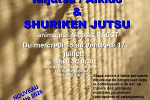 Stage : Arts martiaux traditionnels japonais à Vire Normandie