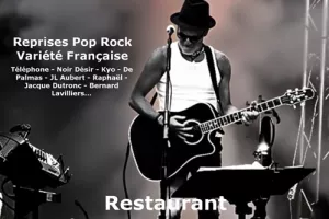 Concert live avec Paskal au Restaurant Com.D.Roy