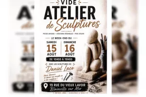 Vide-atelier de sculptures