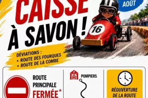 Course de caisse à savon