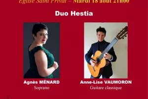 Festival du Quercy Blanc : Duo soprano et guitare classique