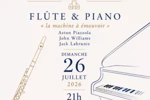 Concert flûte et piano