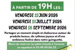 Soirée Ginguette à la ferme - SARL Gaillard