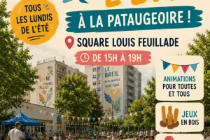 Lundi de l'été à la pataugeoire