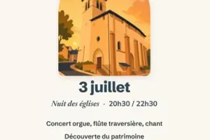 Concert à l'occasion de La Nuit des Eglises