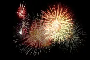 La Saint Jacques et le feu d'artifice