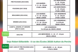 Portes ouvertes judo & taïso