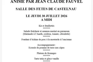 Repas dansant à Castelnau-Montratier