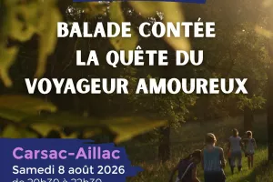 SEMAINE DE LA NUIT : Balade contée - La quête du voyageur amoureux