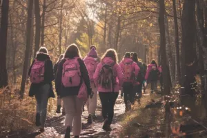 Marche Rose : La Villoise