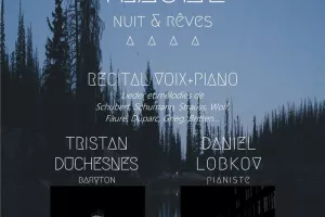 Récital « Nacht & Traüme » par Tristan Duchesnes (chant) et Daniel Lobkov (piano)