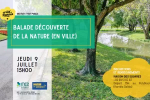 Balade nature découverte de la nature (en ville au Blosne)