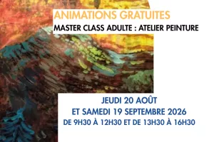 Master class adulte - Atelier peinture par Frédéric Mercier