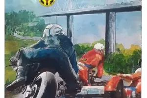La montée Classic du Viaduc ( motos et side-cars anciens) - Club moto MJC Millau