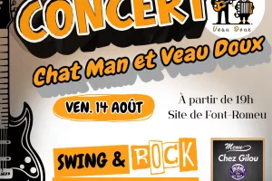 CHAT MAN ET VEAU DOUX
