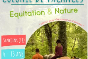 Colonies de vacances équitation et nature