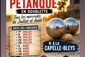 Concours de pétanque