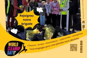 World Cleanup Day : quartier Alouette