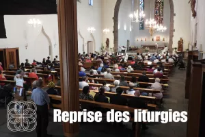 Reprise des liturgies monastiques à l'église Saint-Jean