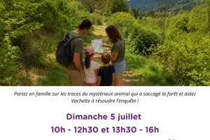 Jeu de piste : la forêt bouge