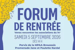 Forum des associations 2026 du 14e