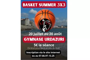 Basket : Saint-Jean-de-Luz Olympique Basket 3x3 Summer