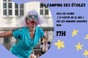 Spectacle de clown au Camping des Étoiles