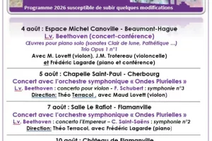Festival La Hague en Musiques : Pass 5 jours