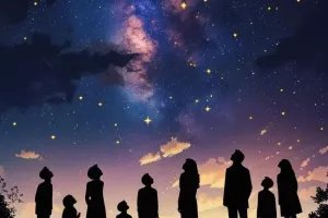Promenade sous les étoiles