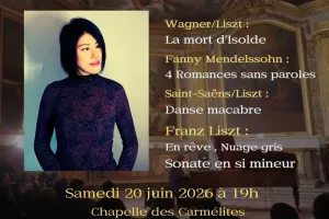 Saison musicale - Récital de piano solo par Mayuko Ishibashi