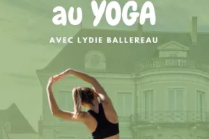 Yoga dans le jardin du musée Bertrand