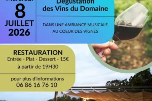 Un verre dans les vignes