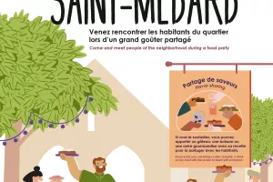 Le goûter de la place Saint Médard