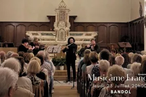Concert à Bandol : Ravel, Debussy, Cantemir, Mozart, Bach, Puccini, Piazzolla, Vivaldi
